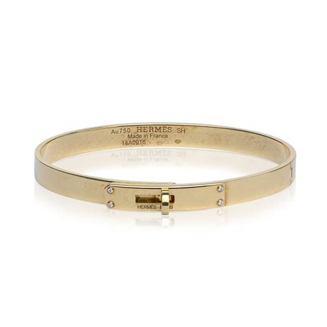 hermes kelly bracelet watch|18k diamond kelly bangle bracelet.